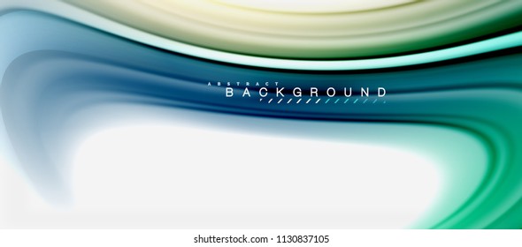 Abstrakte Farben mit Regenbogenfarben, abstrakter Hintergrund, verdrilltes flüssiges Design, bunter Marmor- oder Kunststoffhintergrund, mehrfarbige Vorlage für Geschäfts- oder Technologiepräsentation oder Webbroschürendeckel