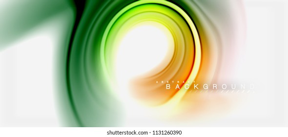 Rainbow fluid colors abstract background twisted liquid design, colorful marble or plastic wavy texture backdrop, multicolored template for business or technology presentation or web brochure cover