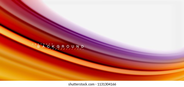 Rainbow fluid colors abstract background twisted liquid design, colorful marble or plastic wavy texture backdrop, multicolored template for business or technology presentation or web brochure cover