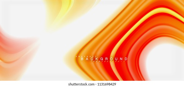 Rainbow fluid colors abstract background twisted liquid design, colorful marble or plastic wavy texture backdrop, multicolored template for business or technology presentation or web brochure cover
