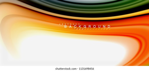 Rainbow fluid colors abstract background twisted liquid design, colorful marble or plastic wavy texture backdrop, multicolored template for business or technology presentation or web brochure cover