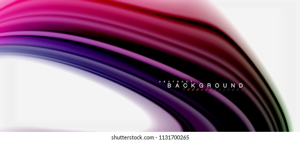 O fluido do arco-íris cores abstrato fundo torcido design líquido, mármore colorido ou fundo de textura ondulada de plástico, modelo multicolorido para apresentação de negócios ou tecnologia ou capa de brochura da web