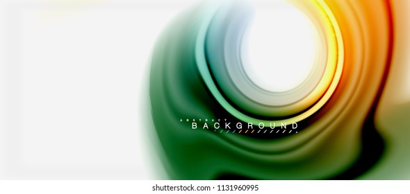 Rainbow fluid colors abstract background twisted liquid design, colorful marble or plastic wavy texture backdrop, multicolored template for business or technology presentation or web brochure cover
