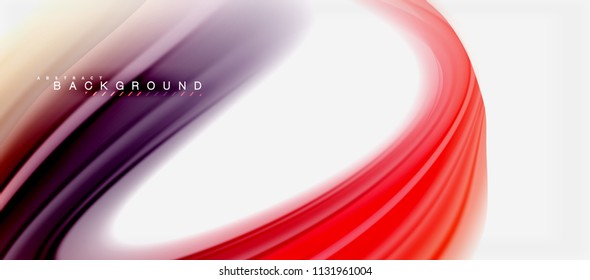 Color del fluido arcoiris diseño líquido retorcido de fondo abstracto, mármol colorido o fondo de textura ondulada plástica, plantilla multicolor para presentación de negocios o tecnología o cubierta de folletos web