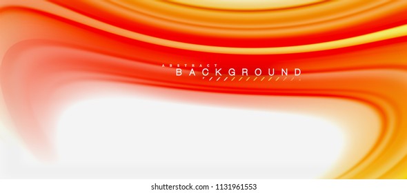Abstrakte Farben mit Regenbogenfarben, abstrakter Hintergrund, verdrilltes flüssiges Design, bunter Marmor- oder Kunststoffhintergrund, mehrfarbige Vorlage für Geschäfts- oder Technologiepräsentation oder Webbroschürendeckel