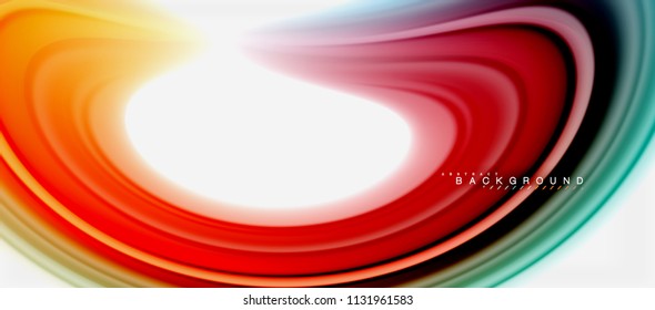 Color del fluido arcoiris diseño líquido retorcido de fondo abstracto, mármol colorido o fondo de textura ondulada plástica, plantilla multicolor para presentación de negocios o tecnología o cubierta de folletos web
