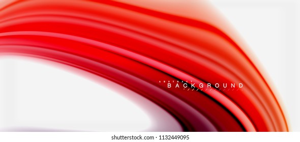 Rainbow fluid colors abstract background twisted liquid design, colorful marble or plastic wavy texture backdrop, multicolored template for business or technology presentation or web brochure cover