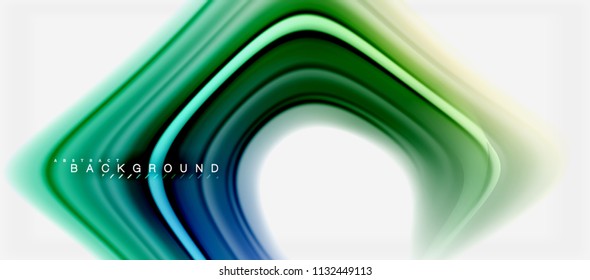 Color del fluido arcoiris diseño líquido retorcido de fondo abstracto, mármol colorido o fondo de textura ondulada plástica, plantilla multicolor para presentación de negocios o tecnología o cubierta de folletos web