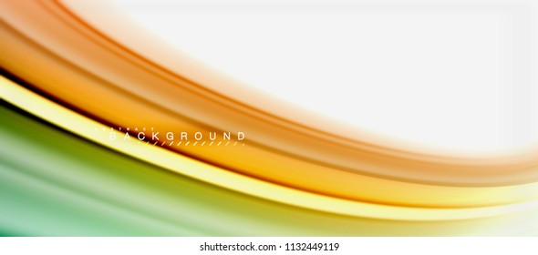 Rainbow fluid colors abstract background twisted liquid design, colorful marble or plastic wavy texture backdrop, multicolored template for business or technology presentation or web brochure cover