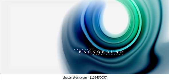 Rainbow fluid colors abstract background twisted liquid design, colorful marble or plastic wavy texture backdrop, multicolored template for business or technology presentation or web brochure cover