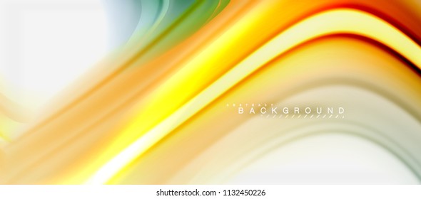 Rainbow fluid colors abstract background twisted liquid design, colorful marble or plastic wavy texture backdrop, multicolored template for business or technology presentation or web brochure cover