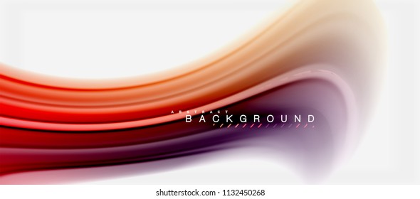 Rainbow fluid colors abstract background twisted liquid design, colorful marble or plastic wavy texture backdrop, multicolored template for business or technology presentation or web brochure cover