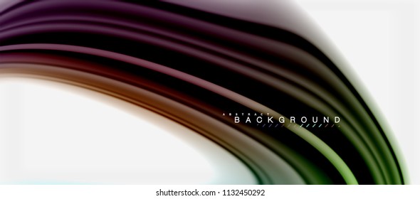 Color del fluido arcoiris diseño líquido retorcido de fondo abstracto, mármol colorido o fondo de textura ondulada plástica, plantilla multicolor para presentación de negocios o tecnología o cubierta de folletos web
