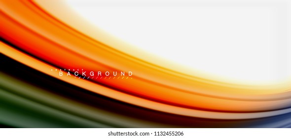 Rainbow fluid colors abstract background twisted liquid design, colorful marble or plastic wavy texture backdrop, multicolored template for business or technology presentation or web brochure cover
