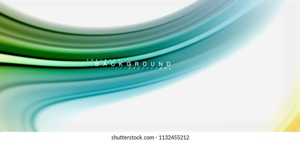 Rainbow fluid colors abstract background twisted liquid design, colorful marble or plastic wavy texture backdrop, multicolored template for business or technology presentation or web brochure cover