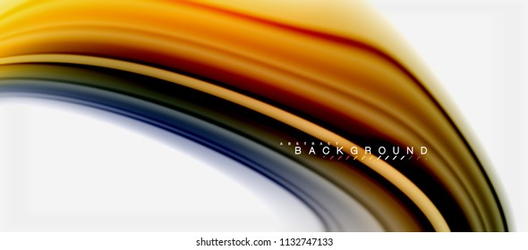 Rainbow fluid colors abstract background twisted liquid design, colorful marble or plastic wavy texture backdrop, multicolored template for business or technology presentation or web brochure cover