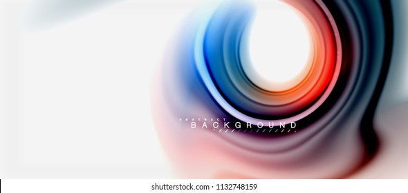 Color del fluido arcoiris diseño líquido retorcido de fondo abstracto, mármol colorido o fondo de textura ondulada plástica, plantilla multicolor para presentación de negocios o tecnología o cubierta de folletos web