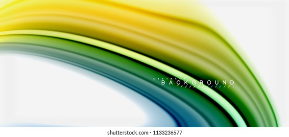 Color del fluido arcoiris diseño líquido retorcido de fondo abstracto, mármol colorido o fondo de textura ondulada plástica, plantilla multicolor para presentación de negocios o tecnología o cubierta de folletos web