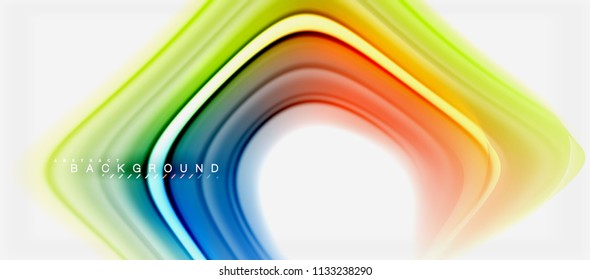 Color del fluido arcoiris diseño líquido retorcido de fondo abstracto, mármol colorido o fondo de textura ondulada plástica, plantilla multicolor para presentación de negocios o tecnología o cubierta de folletos web