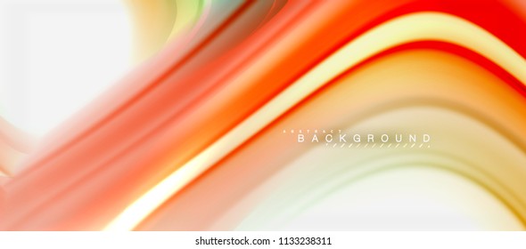 Rainbow fluid colors abstract background twisted liquid design, colorful marble or plastic wavy texture backdrop, multicolored template for business or technology presentation or web brochure cover