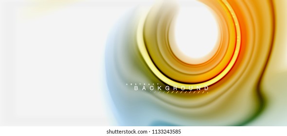 Rainbow fluid colors abstract background twisted liquid design, colorful marble or plastic wavy texture backdrop, multicolored template for business or technology presentation or web brochure cover