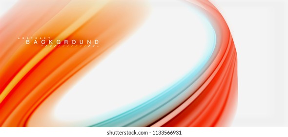 Color del fluido arcoiris diseño líquido retorcido de fondo abstracto, mármol colorido o fondo de textura ondulada plástica, plantilla multicolor para presentación de negocios o tecnología o cubierta de folletos web