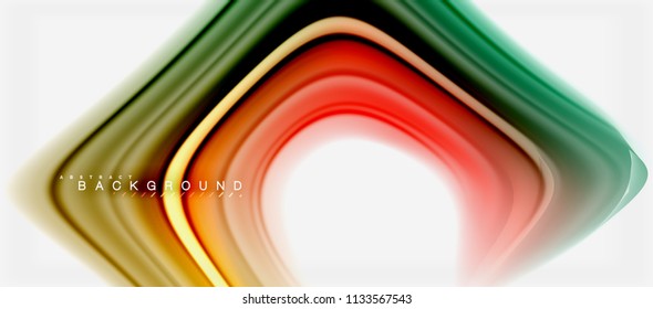 Color del fluido arcoiris diseño líquido retorcido de fondo abstracto, mármol colorido o fondo de textura ondulada plástica, plantilla multicolor para presentación de negocios o tecnología o cubierta de folletos web