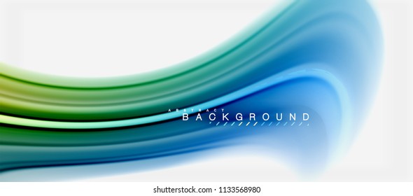 Rainbow fluid colors abstract background twisted liquid design, colorful marble or plastic wavy texture backdrop, multicolored template for business or technology presentation or web brochure cover