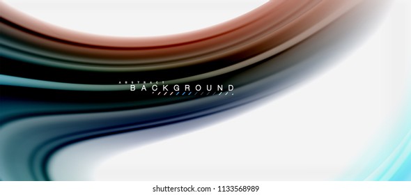 Color del fluido arcoiris diseño líquido retorcido de fondo abstracto, mármol colorido o fondo de textura ondulada plástica, plantilla multicolor para presentación de negocios o tecnología o cubierta de folletos web