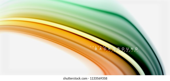 Color del fluido arcoiris diseño líquido retorcido de fondo abstracto, mármol colorido o fondo de textura ondulada plástica, plantilla multicolor para presentación de negocios o tecnología o cubierta de folletos web