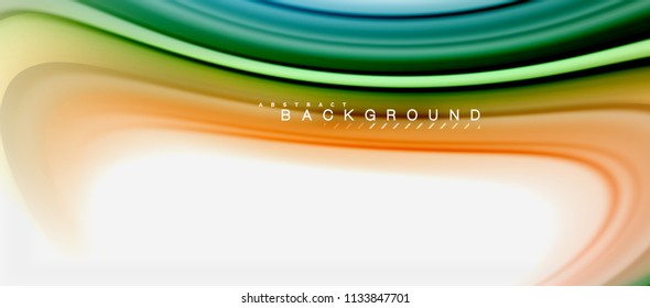 Rainbow fluid colors abstract background twisted liquid design, colorful marble or plastic wavy texture backdrop, multicolored template for business or technology presentation or web brochure cover