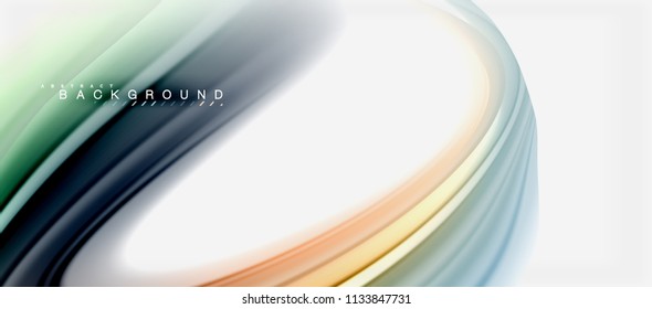 Color del fluido arcoiris diseño líquido retorcido de fondo abstracto, mármol colorido o fondo de textura ondulada plástica, plantilla multicolor para presentación de negocios o tecnología o cubierta de folletos web