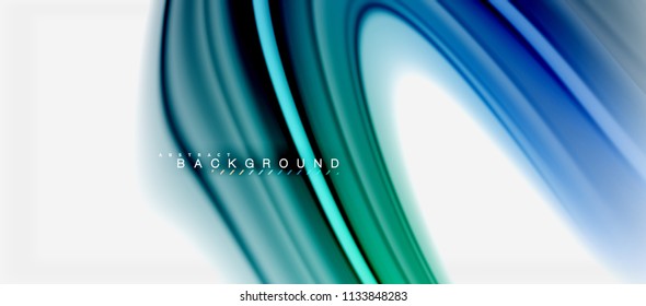 Color del fluido arcoiris diseño líquido retorcido de fondo abstracto, mármol colorido o fondo de textura ondulada plástica, plantilla multicolor para presentación de negocios o tecnología o cubierta de folletos web
