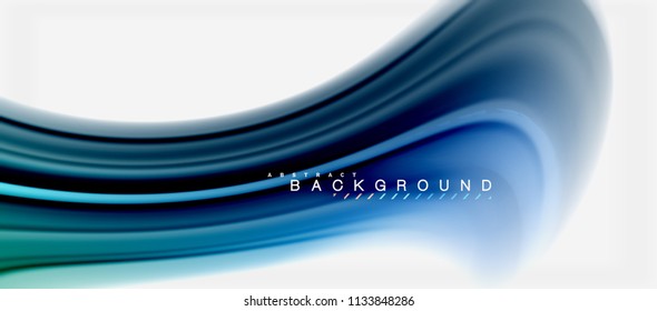 Rainbow fluid colors abstract background twisted liquid design, colorful marble or plastic wavy texture backdrop, multicolored template for business or technology presentation or web brochure cover