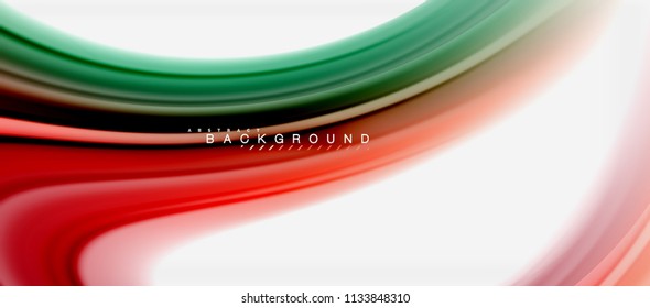 Color del fluido arcoiris diseño líquido retorcido de fondo abstracto, mármol colorido o fondo de textura ondulada plástica, plantilla multicolor para presentación de negocios o tecnología o cubierta de folletos web