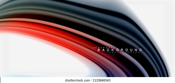 Rainbow fluid colors abstract background twisted liquid design, colorful marble or plastic wavy texture backdrop, multicolored template for business or technology presentation or web brochure cover