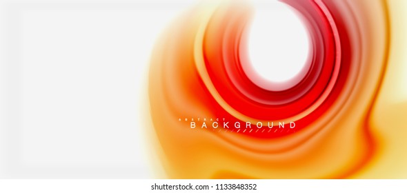 Rainbow fluid colors abstract background twisted liquid design, colorful marble or plastic wavy texture backdrop, multicolored template for business or technology presentation or web brochure cover