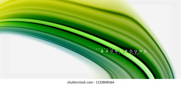 Rainbow fluid colors abstract background twisted liquid design, colorful marble or plastic wavy texture backdrop, multicolored template for business or technology presentation or web brochure cover