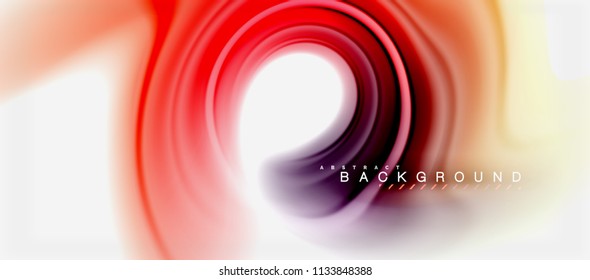 Rainbow fluid colors abstract background twisted liquid design, colorful marble or plastic wavy texture backdrop, multicolored template for business or technology presentation or web brochure cover