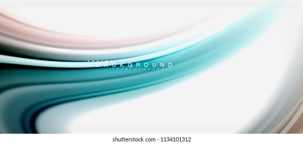 Rainbow fluid colors abstract background twisted liquid design, colorful marble or plastic wavy texture backdrop, multicolored template for business or technology presentation or web brochure cover
