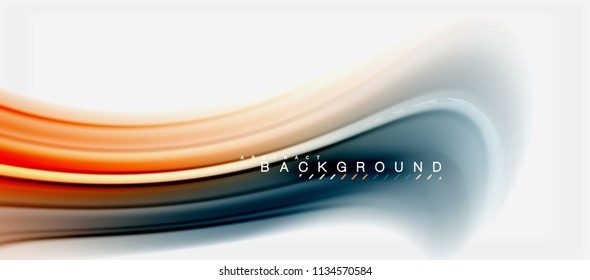 Rainbow fluid colors abstract background twisted liquid design, colorful marble or plastic wavy texture backdrop, multicolored template for business or technology presentation or web brochure cover