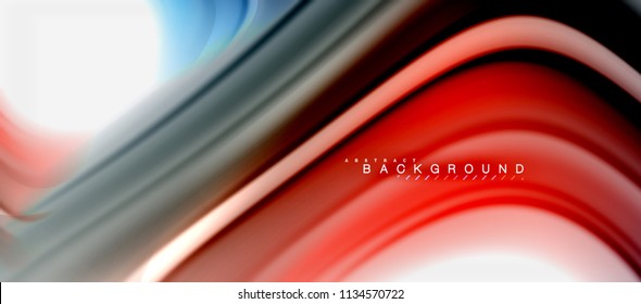 Rainbow fluid colors abstract background twisted liquid design, colorful marble or plastic wavy texture backdrop, multicolored template for business or technology presentation or web brochure cover