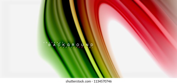 Rainbow fluid colors abstract background twisted liquid design, colorful marble or plastic wavy texture backdrop, multicolored template for business or technology presentation or web brochure cover