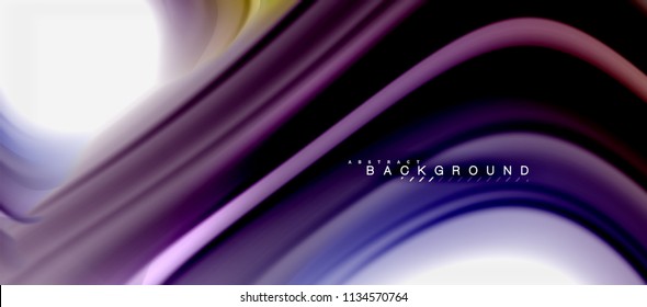 Rainbow fluid colors abstract background twisted liquid design, colorful marble or plastic wavy texture backdrop, multicolored template for business or technology presentation or web brochure cover