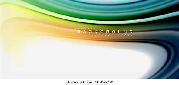 Rainbow fluid colors abstract background twisted liquid design, colorful marble or plastic wavy texture backdrop, multicolored template for business or technology presentation or web brochure cover