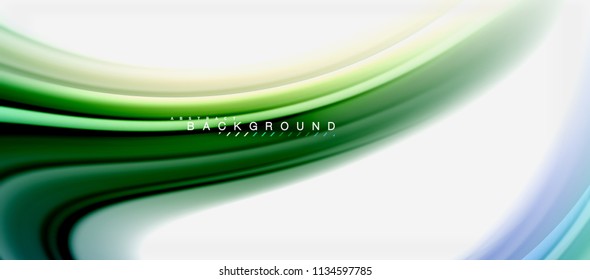 Rainbow fluid colors abstract background twisted liquid design, colorful marble or plastic wavy texture backdrop, multicolored template for business or technology presentation or web brochure cover