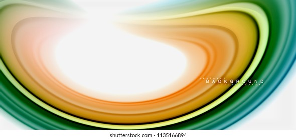 Color del fluido arcoiris diseño líquido retorcido de fondo abstracto, mármol colorido o fondo de textura ondulada plástica, plantilla multicolor para presentación de negocios o tecnología o cubierta de folletos web