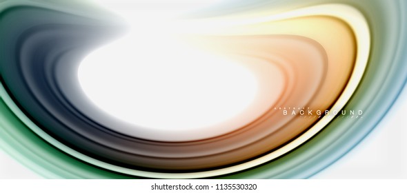 Rainbow fluid colors abstract background twisted liquid design, colorful marble or plastic wavy texture backdrop, multicolored template for business or technology presentation or web brochure cover