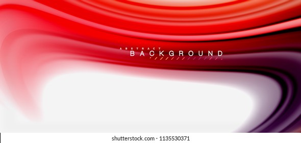 Rainbow fluid colors abstract background twisted liquid design, colorful marble or plastic wavy texture backdrop, multicolored template for business or technology presentation or web brochure cover