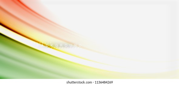 Rainbow fluid colors abstract background twisted liquid design, colorful marble or plastic wavy texture backdrop, multicolored template for business or technology presentation or web brochure cover